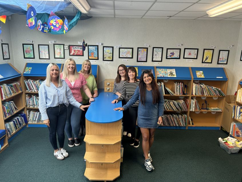Miss M. Johnston Room 2, Miss J. Phillips Room 3, Mrs D. Quinn Room 4, Mrs S. Patterson Room 1, Miss A. Harris Room 8, Mrs C. Atkinson Room 6